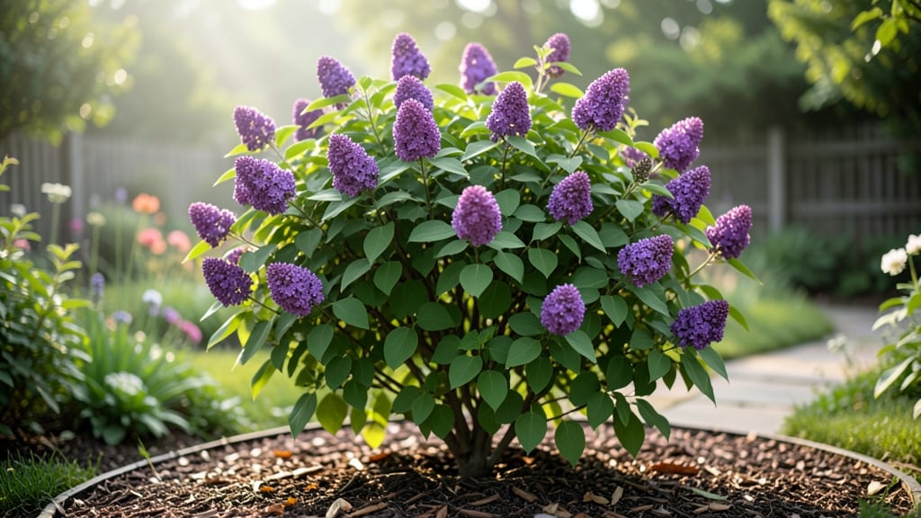 Bloomerang Dark Purple Lilac Tree Form: Dramatic Vertical Drama for Small Gardens