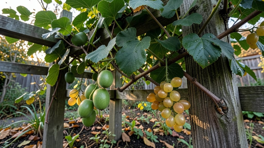 Kiwi-Berry Hybrid Vine (Actinidia arguta)