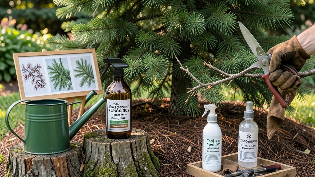 Evergreen Tree Diseases Treatment: Fungal Blight Cure in 3 Steps