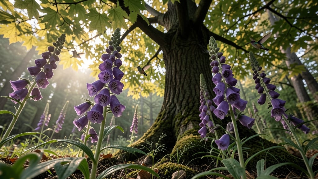 Foxgloves to Attract Hummingbirds