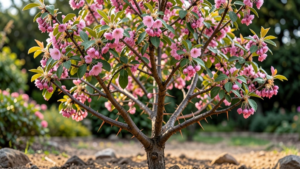 Pink Hawthorn 'Watererii'