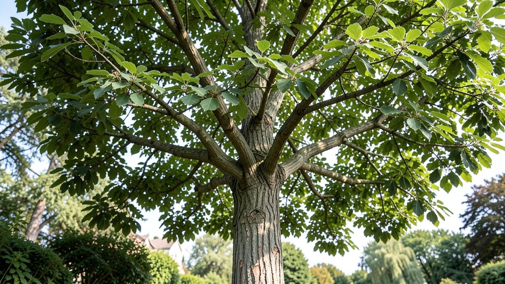 Hornbeam Tree with Smooth Bark