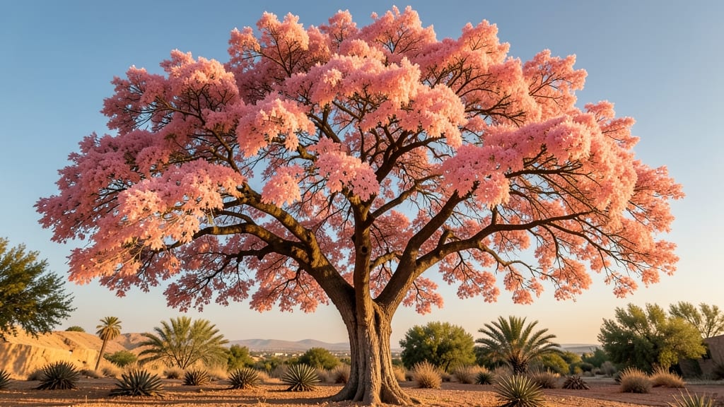 Pink Royal Poinciana Tree