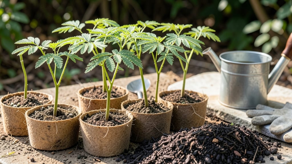 Jacaranda Tree Seedlings: Layered Roots for Faster Establishment