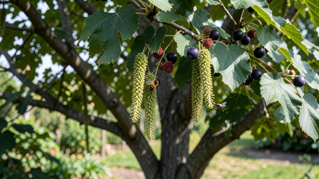 Mulberry Tree Pollination: When and How It Happens for Fruit Production