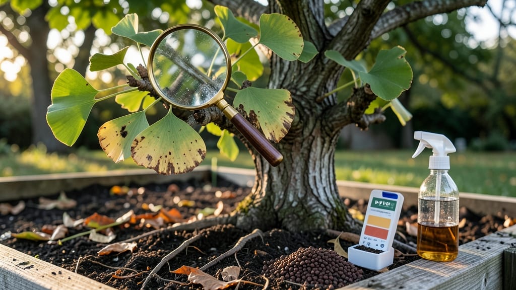 Ginkgo Tree Leaf Problems: Yellowing, Spots, or Curling? Fix Them Fast