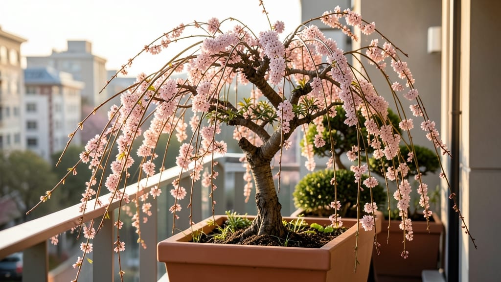 Weeping Higan Cherry for Compact Spaces