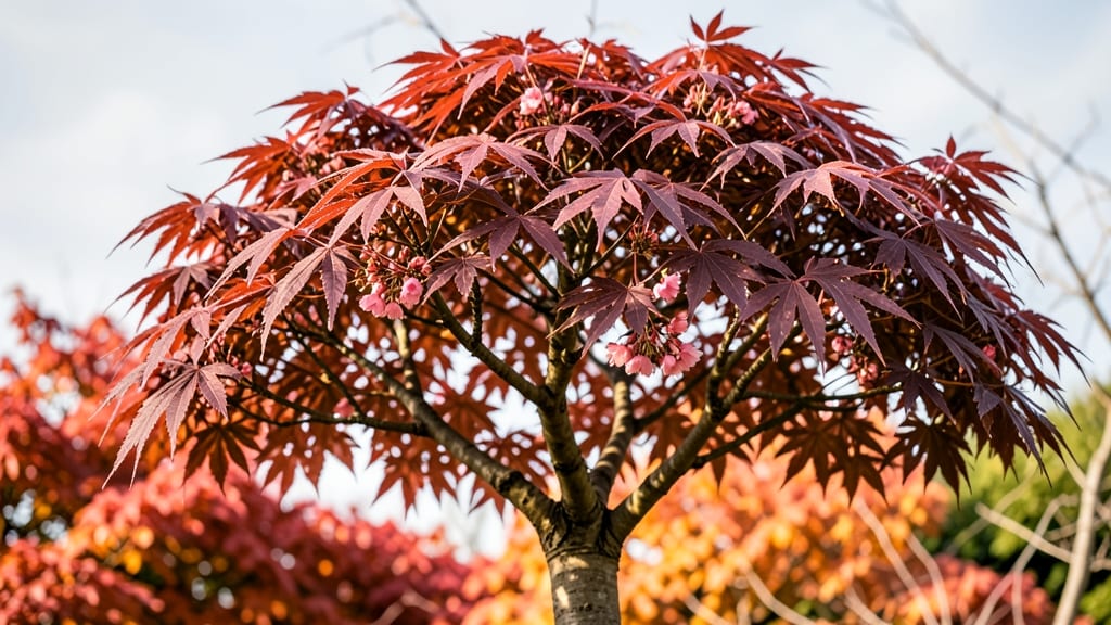 Japanese Maple Heartleaf Tree