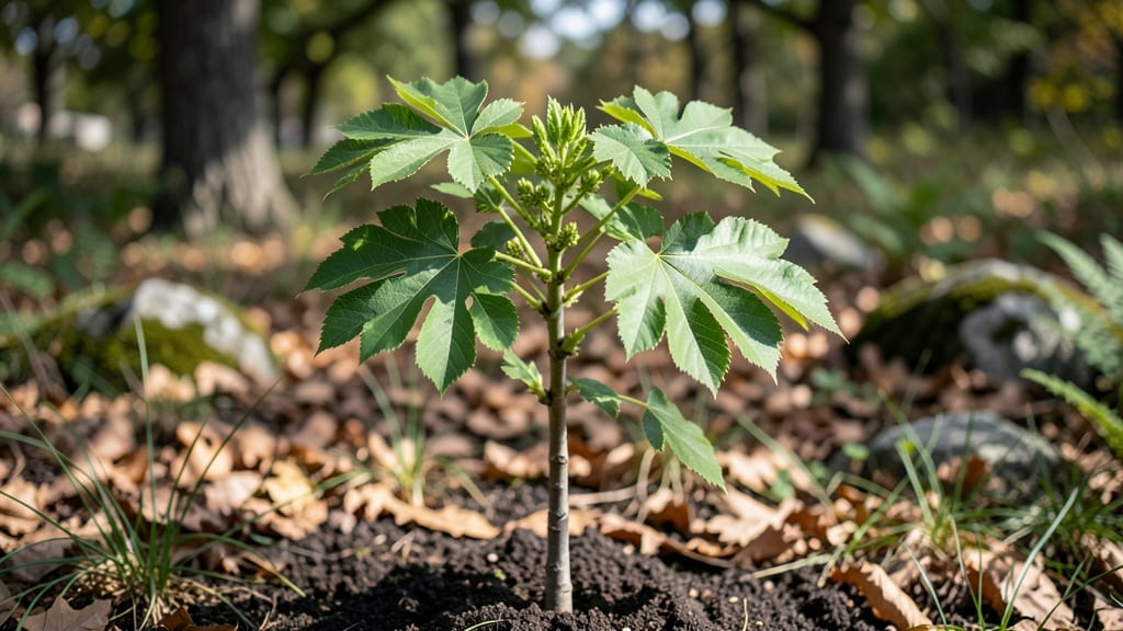 Buckeye Tree Sapling: Dormant Season Trimming for Stronger Spring Branches