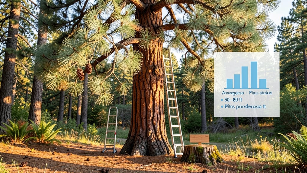 How Tall Can a Pine Tree Grow: Record Heights by Species and Climate Zones