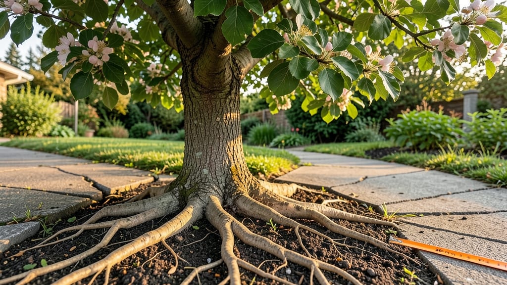 Do Apple Tree Roots Cause Damage: What Happens to Sidewalks, Pipes, and Foundations