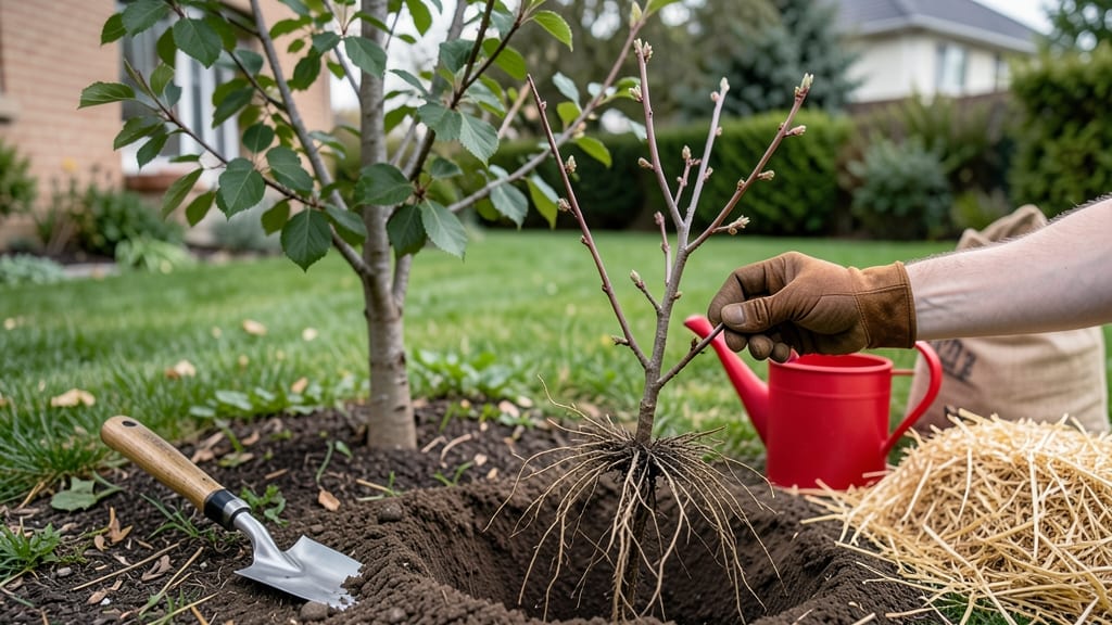 Sour Cherry Tree Planting: Layered Soil Secrets for Root Success