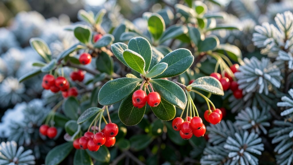 Dwarf Coralberry Bush