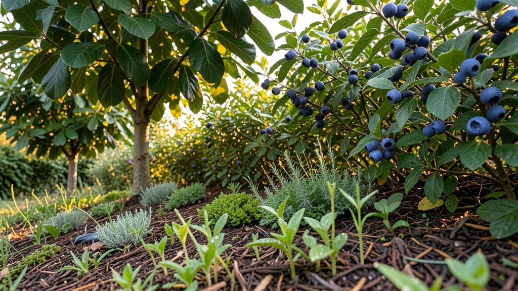 Edible Tree Berm Garden