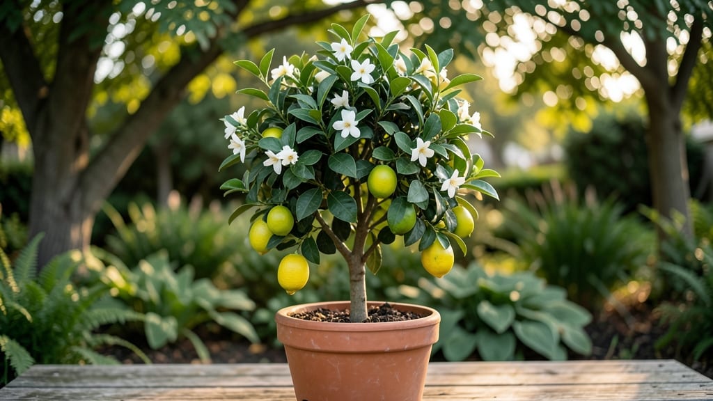 Small Lemon Tree in Pot: Year-Round Citrus Harvest in Limited Space