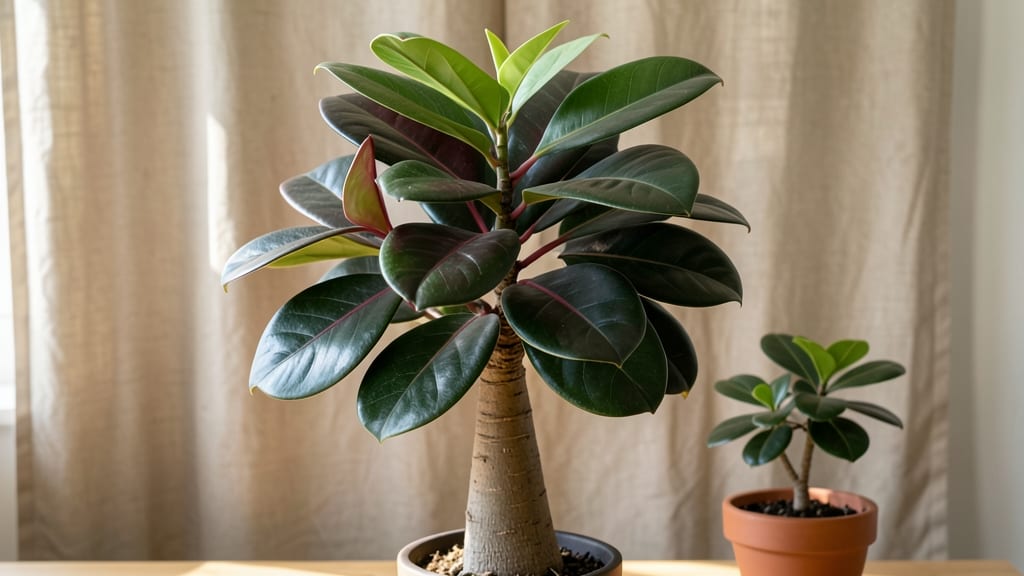 How Tall Can a Rubber Tree Grow Indoors: Realistic Heights by Light Conditions