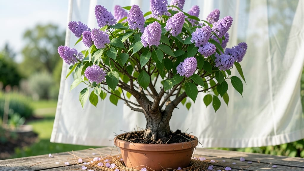 Lilac Tree in Pot: Year-Round Fragrance Through Strategic Pruning