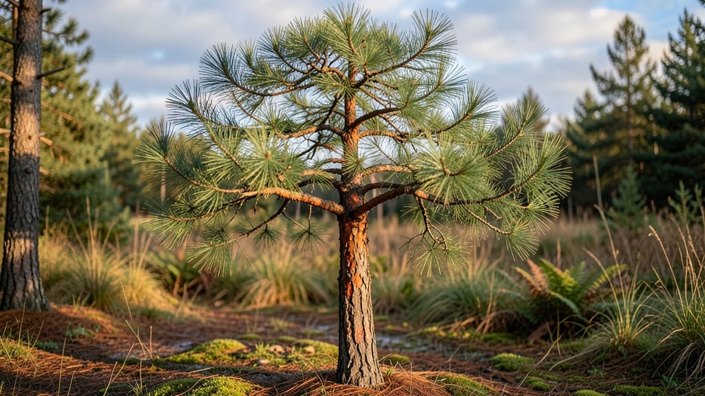 Evergreen Tree With Sparse Branches: Dramatic Year-Round Structure for Modern Gardens