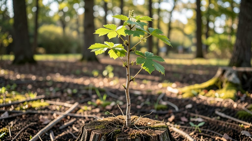 Tree Sprouting From Base: Dormant Season Revival Without Pruning Stress