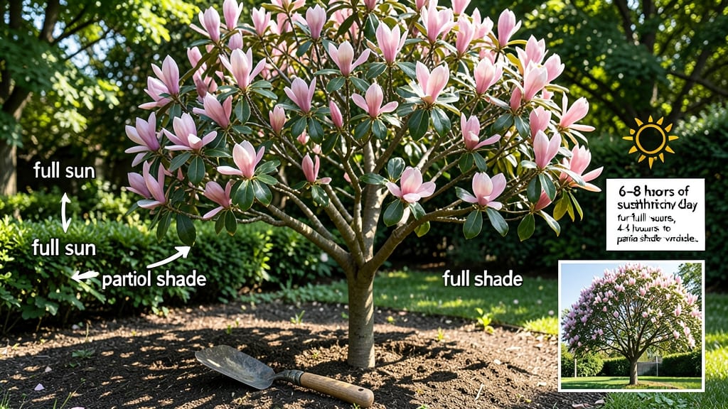 How Much Sun Does a Magnolia Tree Need: Light Requirements by Variety for Thriving Growth