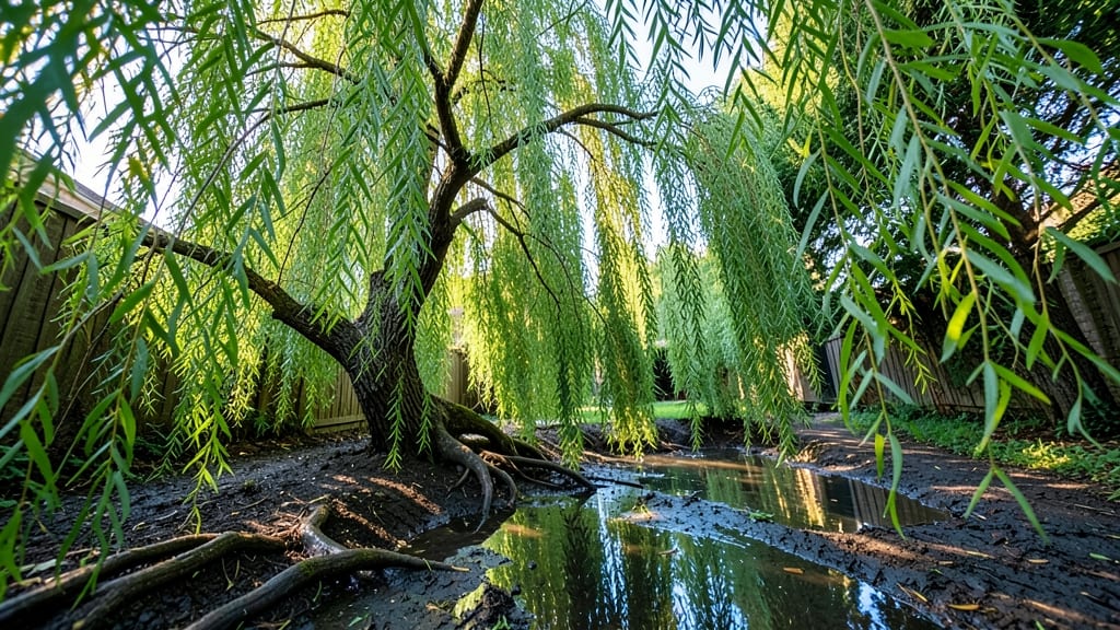 Willow Weeping Tree Berm