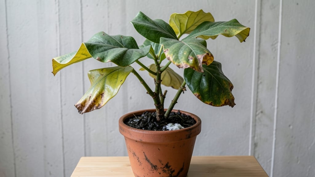 What Does an Overwatered Ficus Tree Look Like?: Soft Stems, Yellowing Leaves, and Root Rot Signs