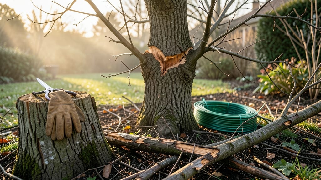 Tree Broke in Half: Emergency Stabilization to Save Your Tree