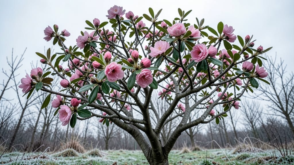 Pink Flowering Quince