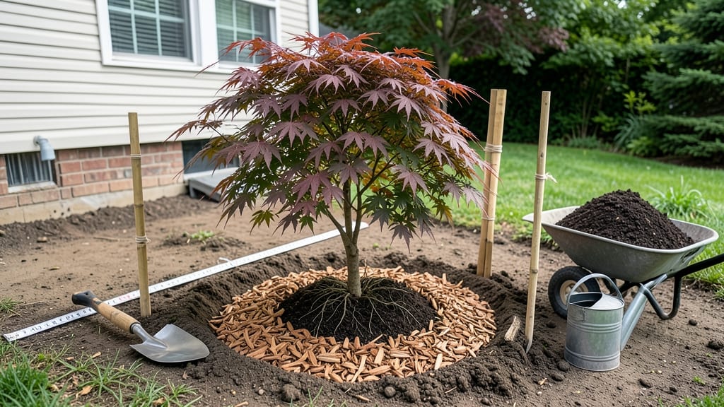 How Far to Plant Japanese Maple Trees From House: Sunlight, Roots & Foundation Safety Rules